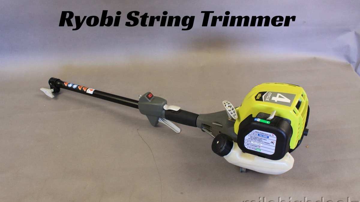 Ryobi String Trimmer, Works With All RYOBI ONE+ Tools